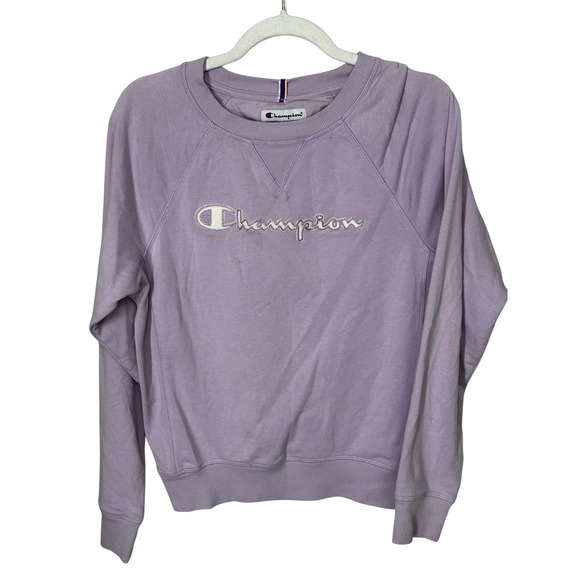 Champion Tops - Champion Lavender Colored Lightweight Sweatshirt Women's Size Small